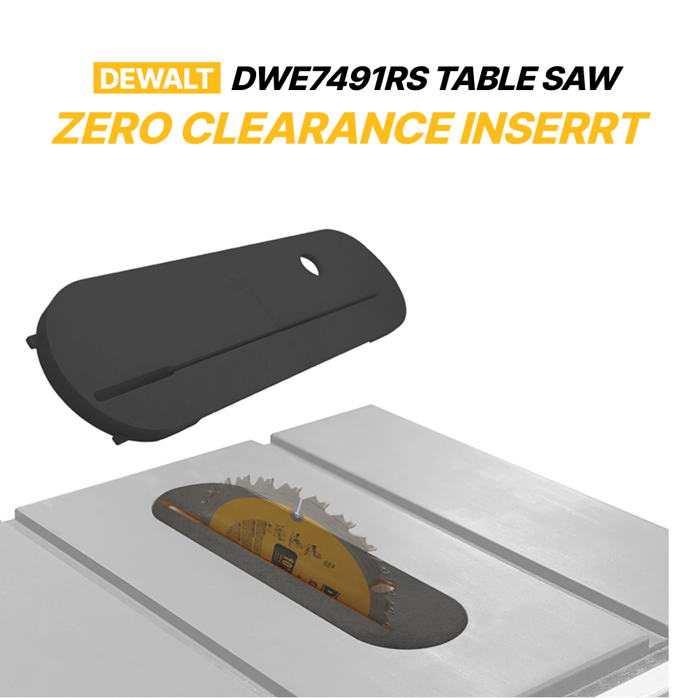 3D Printing Link - Zero Clearance Insert, kompatibel mit DeWalt