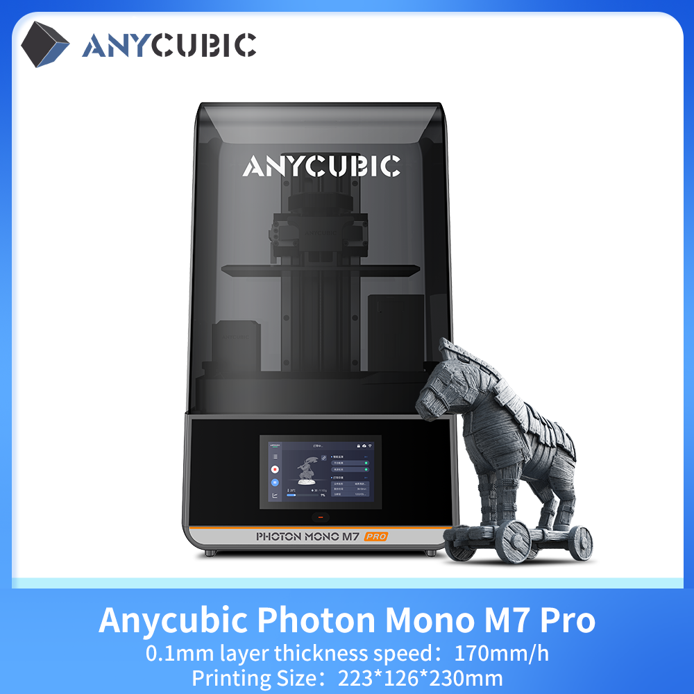 3D Printing Uv Sensitive Resin - ANYCUBIC Photon Mono M7 Pro UV-Harz