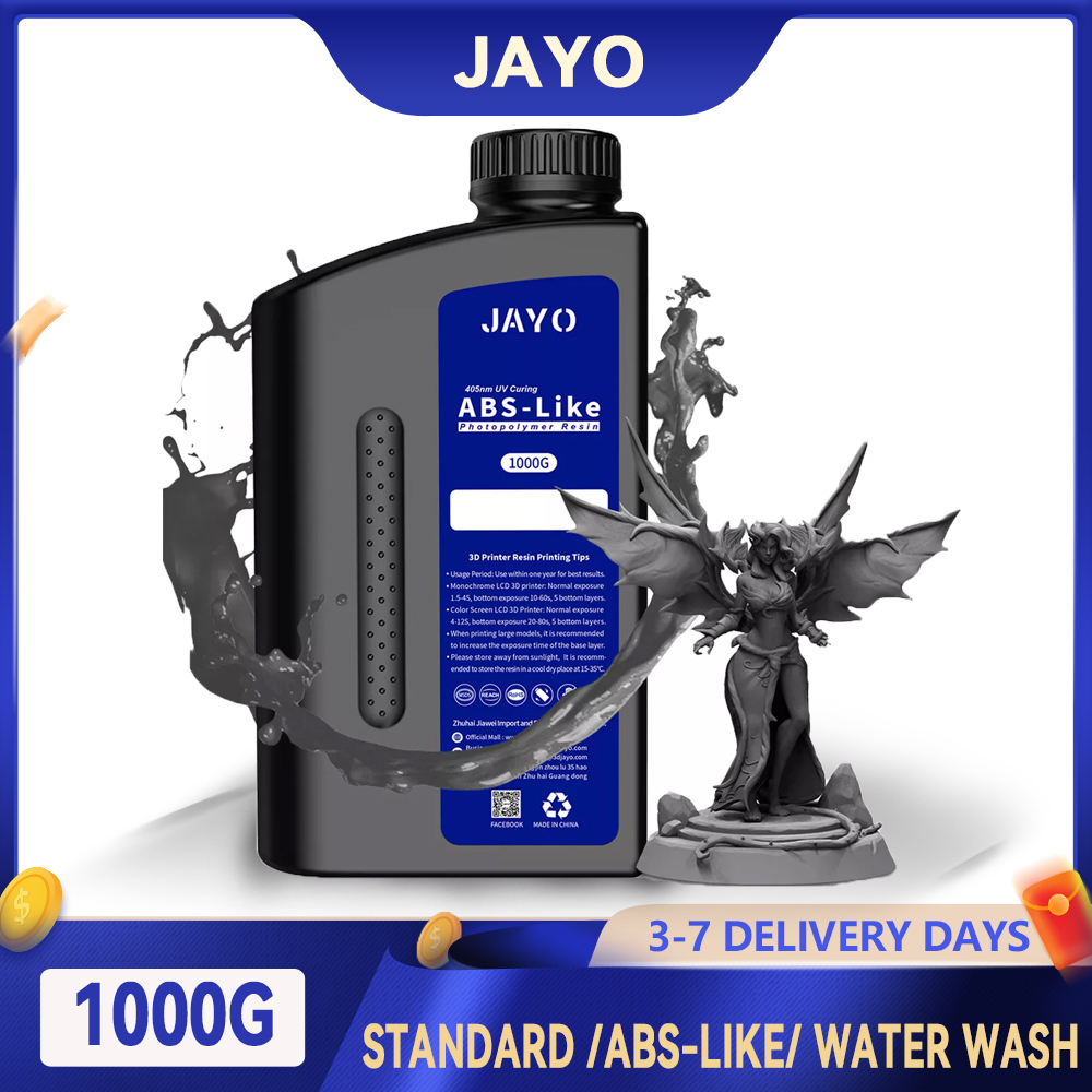 3D Printing Uv Sensitive Resin - JAYO Standard/ABS-ähnliches/Wasserwäsche-3D-Druckerharz 395 bis 405 nm
