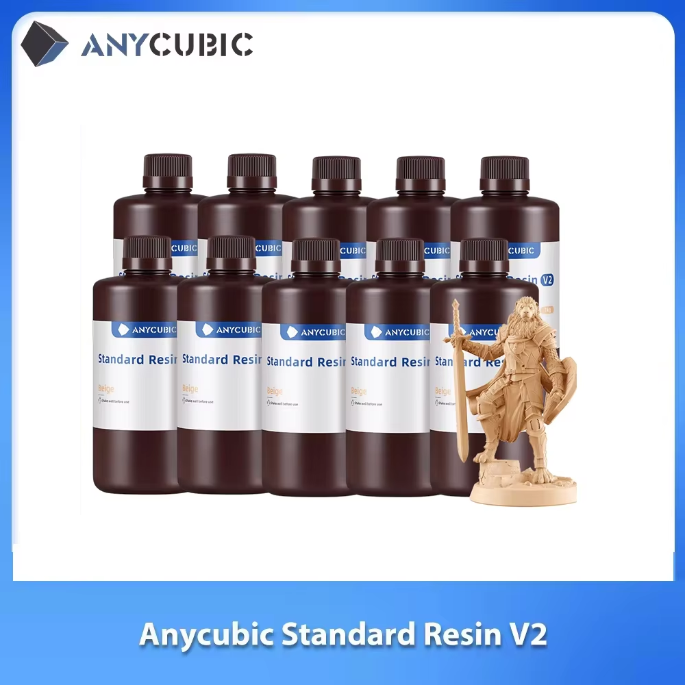 3D Printing Uv Sensitive Resin - ANYCUBIC Standardharz V2 405 nm UV-Harz