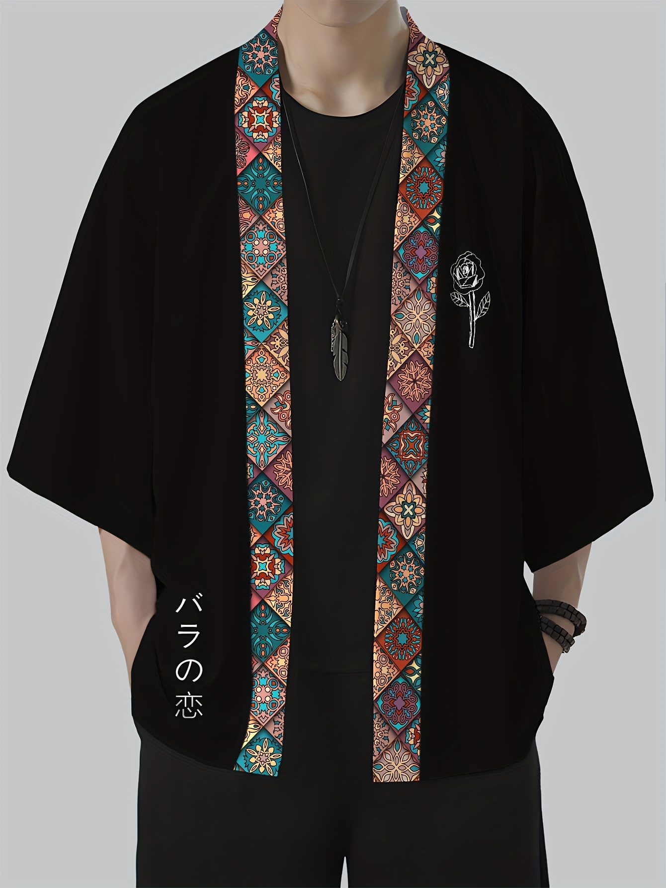 3D Printing Designing - 2026 Sommer Herren Kimono mit 3D-Druckdesign