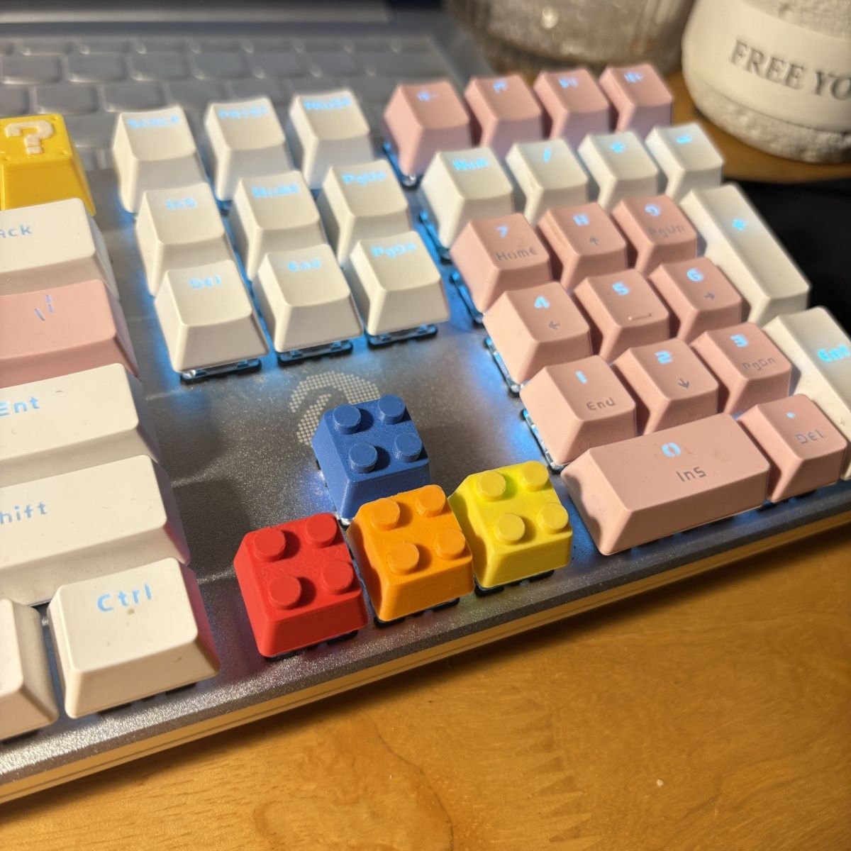 3D Printing Keyboard Keys - 3D-gedruckte MX-Stem-Tastenkappen, kreative DIY-Richtungs- und WASD-Tasten