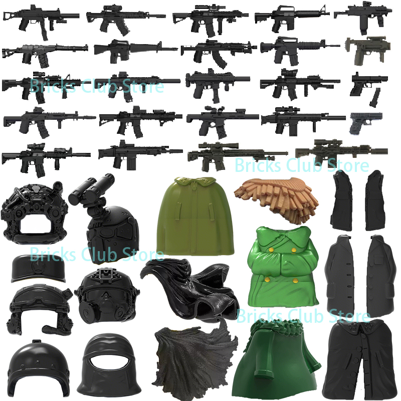 3D Printing Link - Militärische 3D-gedruckte Waffen-Bausteine Truppenausrüstung Maschinenpistole HK416