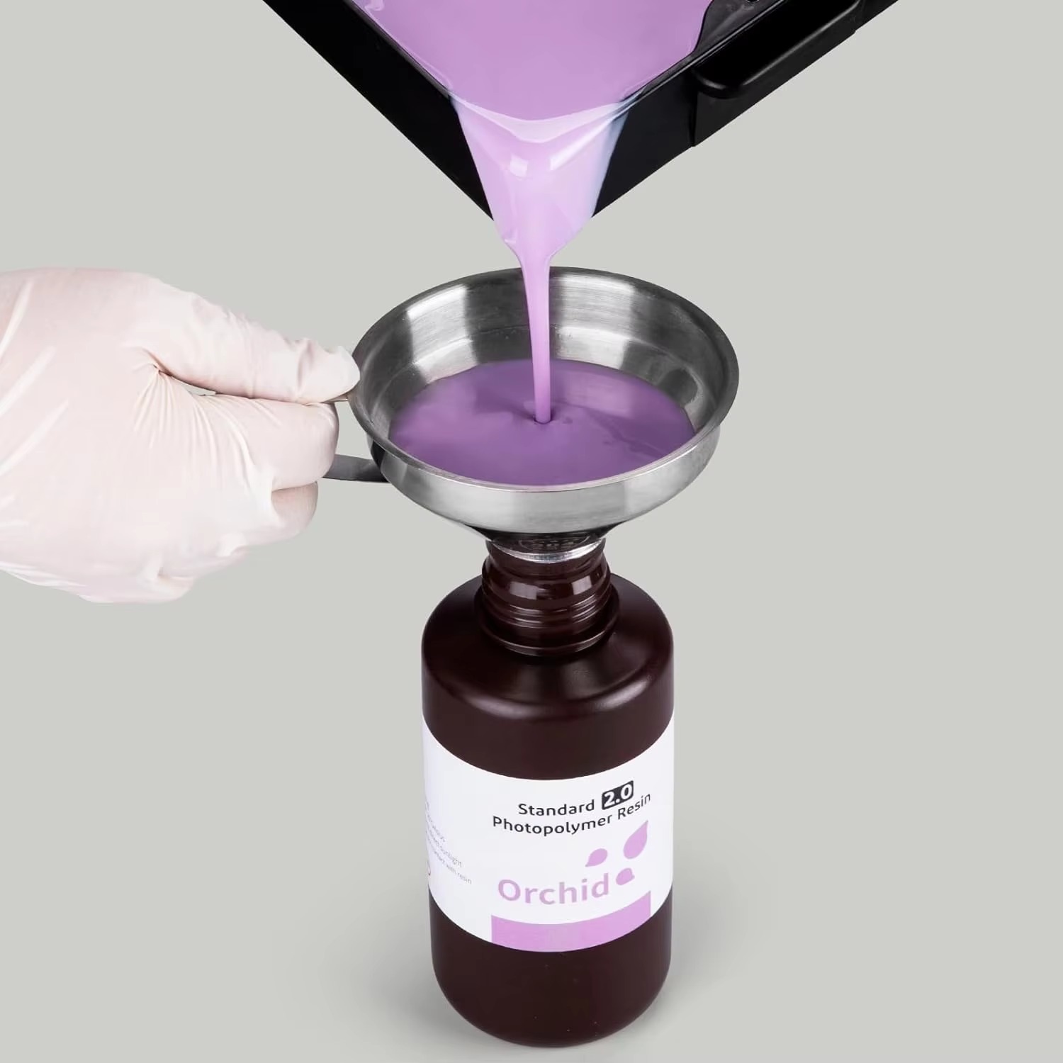 3D Printing Uv Sensitive Resin - 3D-Drucker-Harzfiltertrichter aus Edelstahl, abnehmbarer Doppelsieb-UV-Harzfilterbecher für