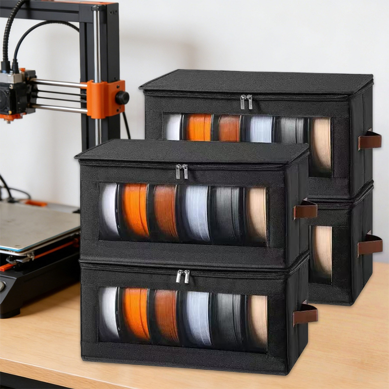 3D Printing Workshop - Filament-Aufbewahrungstasche - 3D-Drucker Filament-Aufbewahrungsbehälter, 3D-Druck-Zubehörhalter für