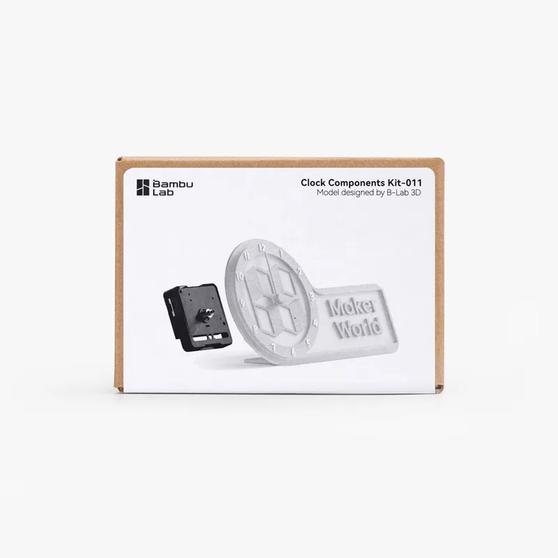 3D Printing Design Maker - Für Bamboo Lab Clock Components Kit