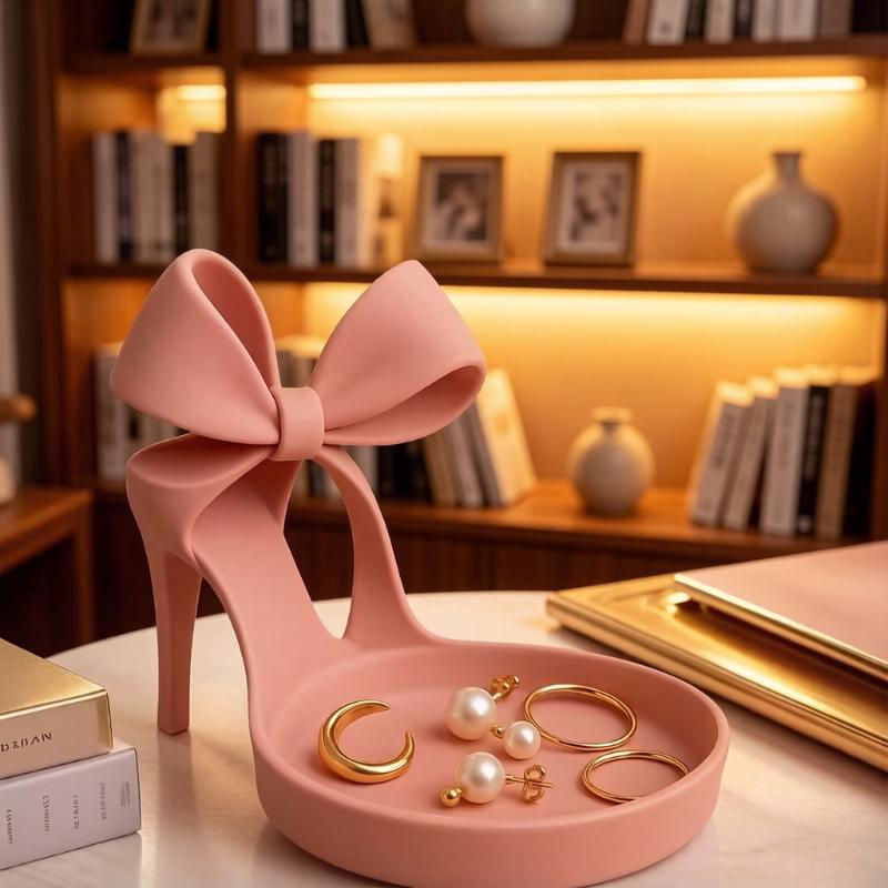 3D Printing Ring Holder - 3D-Gedruckter Schmuckständer für High Heels, Aufbewahrungstablett