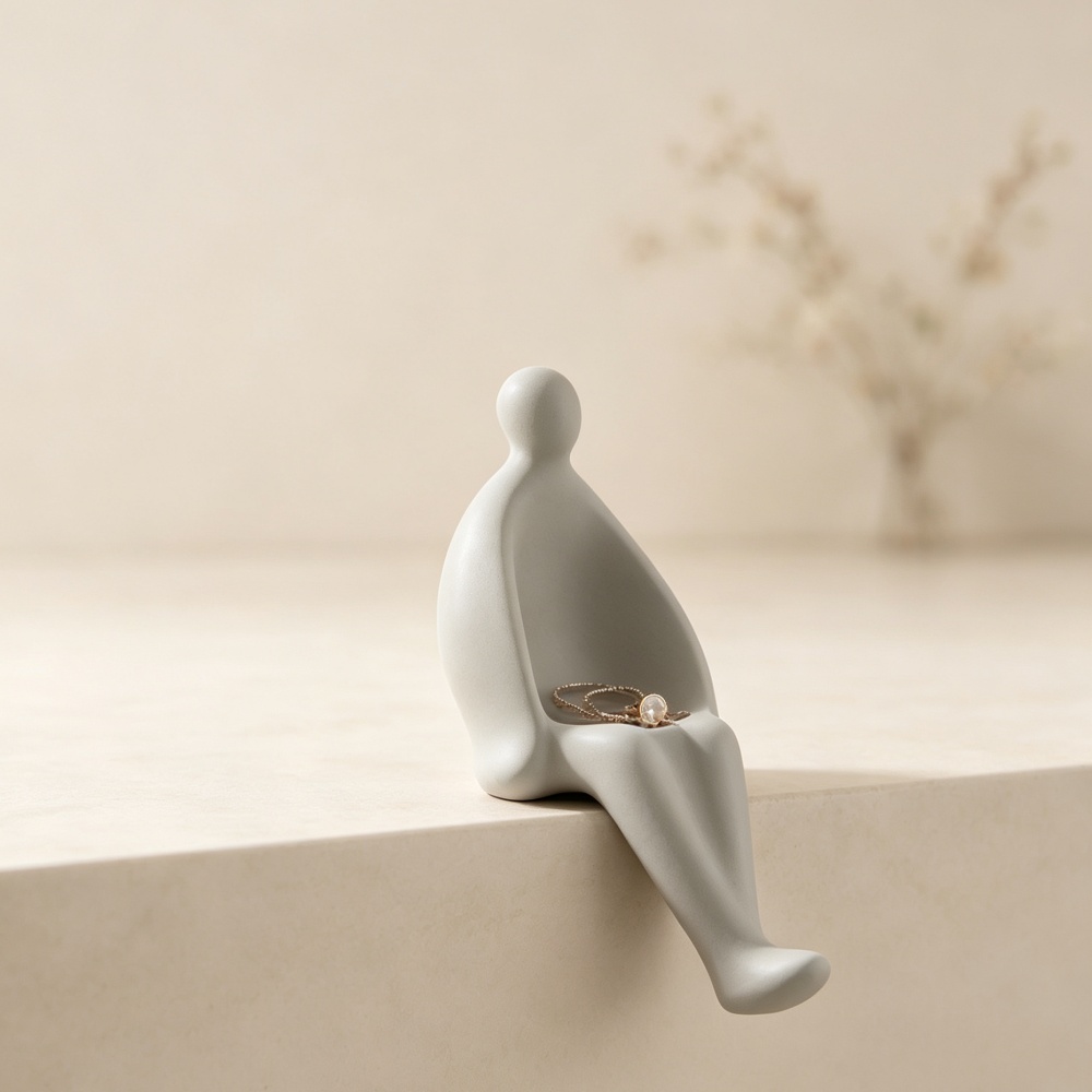 3D-gedruckter grauer Schmuckst – 3D Printing Ring Holder Bewertung und Preis