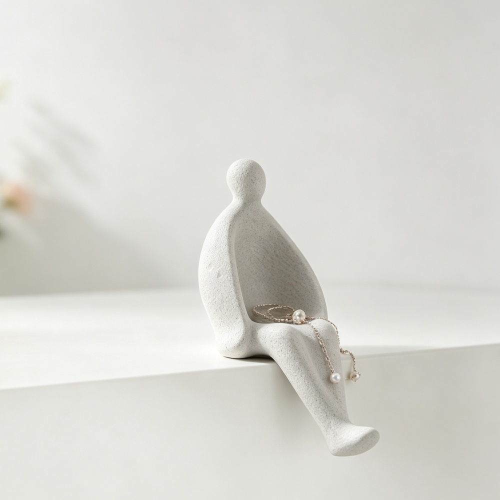 3D-gedruckter grauer Schmuckst – 3D Printing Ring Holder Bewertung und Preis