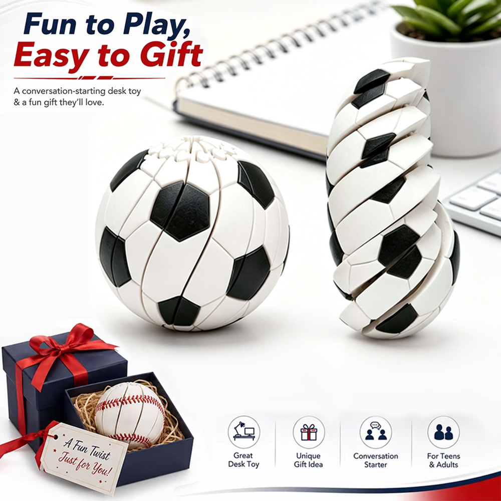 Fußball & Baseball Transformie – 3D Printing Fidget Toys Bewertung und Preis
