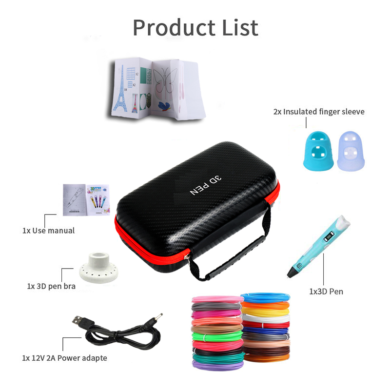 3D-Stift mit LCD-Bildschirm, k – 3D Printing Link Bewertung und Preis