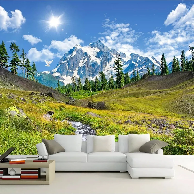 Schnee Berg Plateau Natürliche – 3D Printing Foto Bewertung und Preis