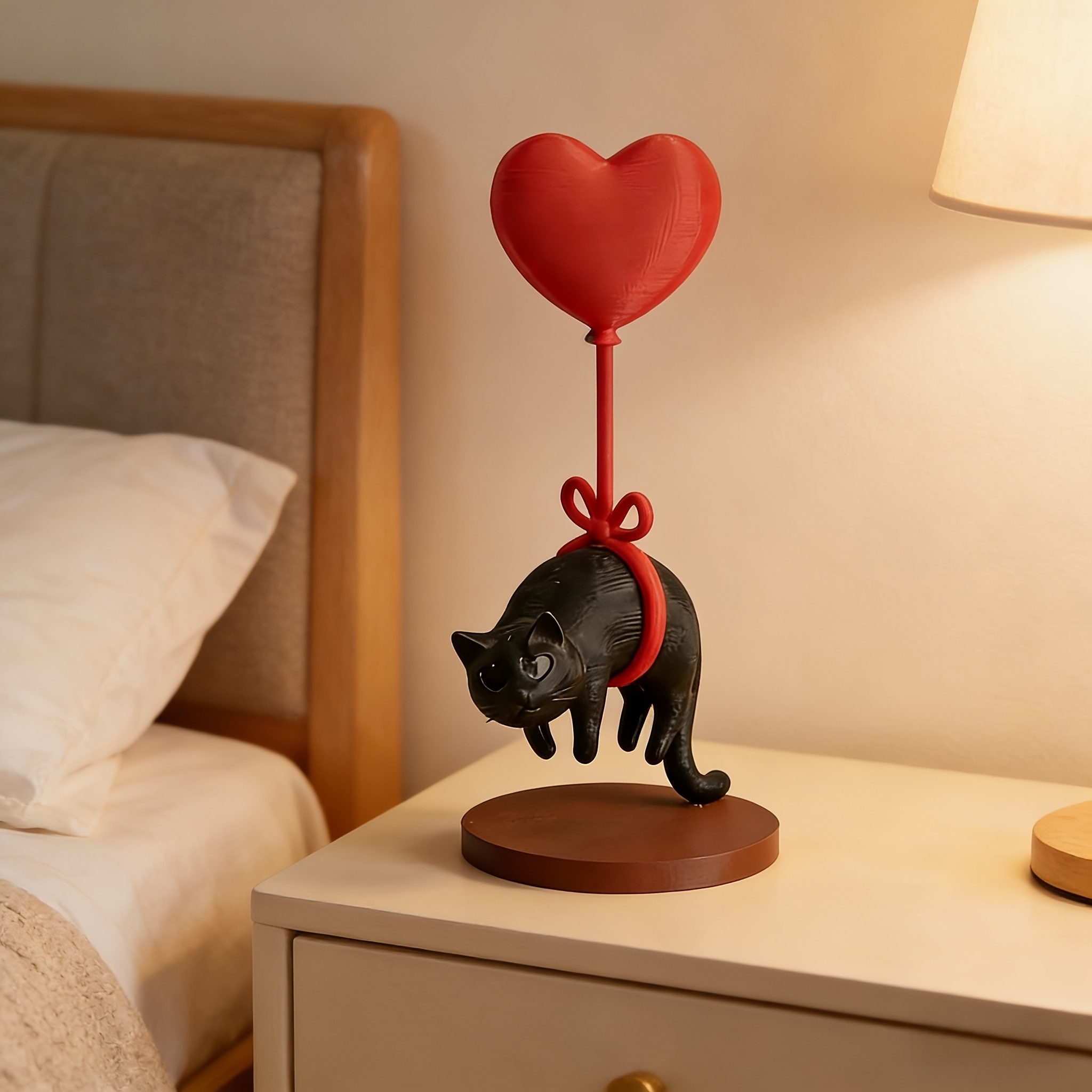Schwebende Katze mit Herzballo – 3D Printing Table Bewertung und Preis