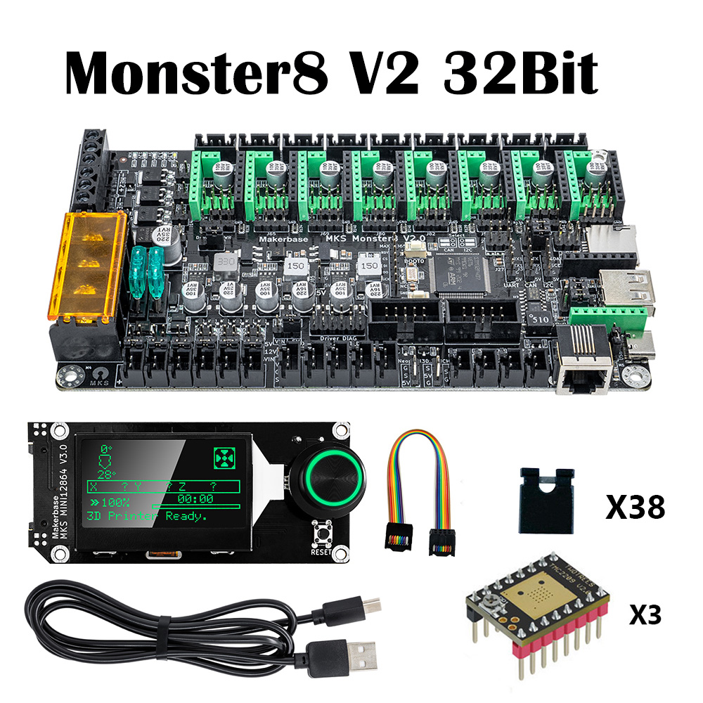 Maker base mks monster8 v2 32b – 3D Printing Table Bewertung und Preis