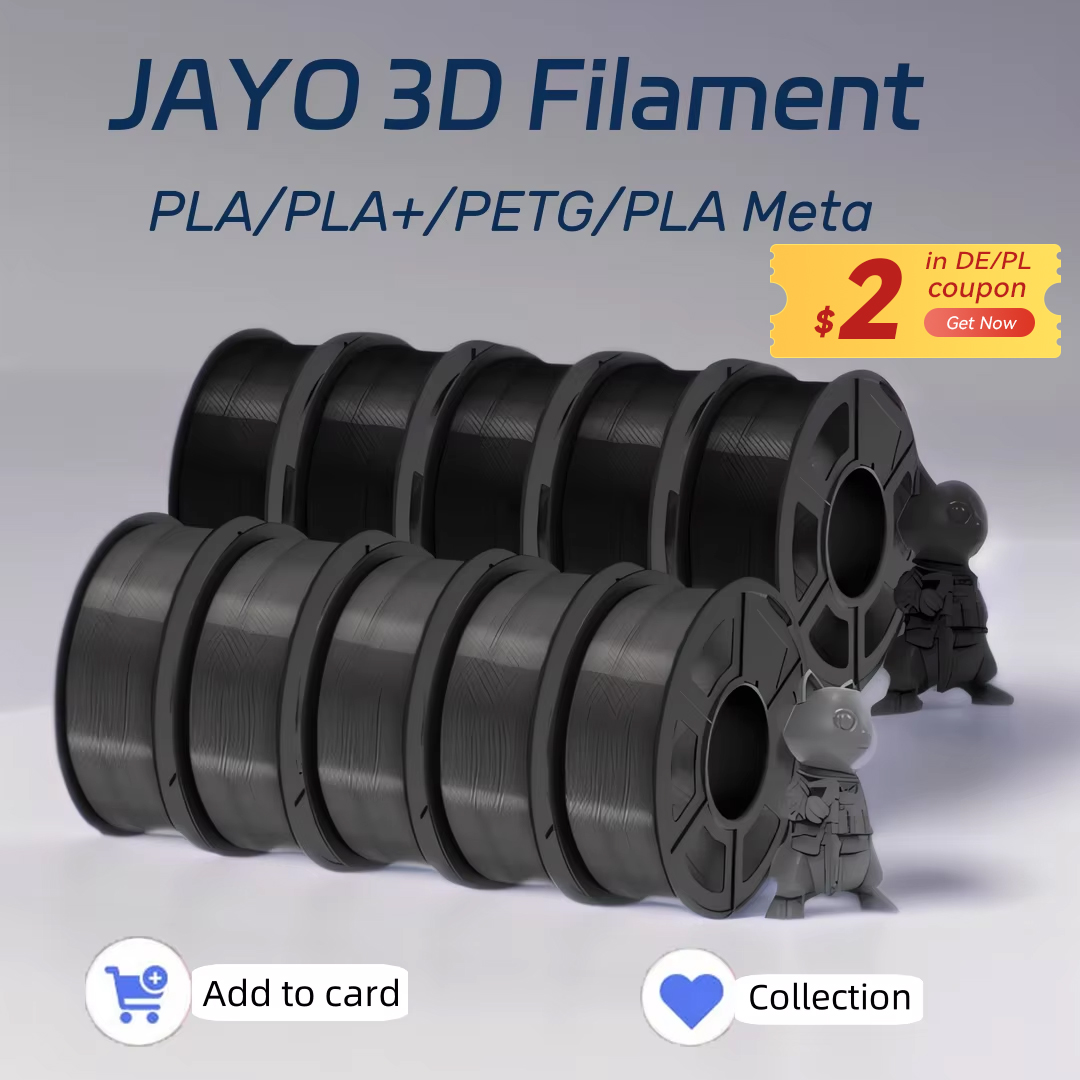 JAYO 3D-Drucker PLA/PLA Meta/P – 3D Printing Nylon Filament Bewertung und Preis