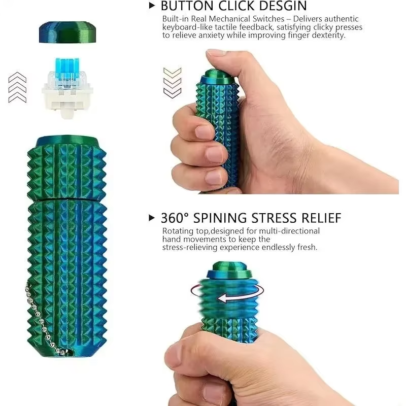 Lustiges 3D-gedrucktes Spiky F – 3D Printing Fidget Toys Bewertung und Preis
