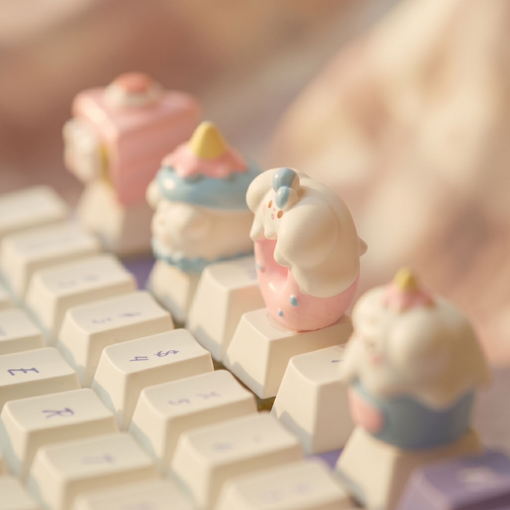 Niedliches Kuchen-Tastenkappen – 3D Printing Keyboard Keys Bewertung und Preis