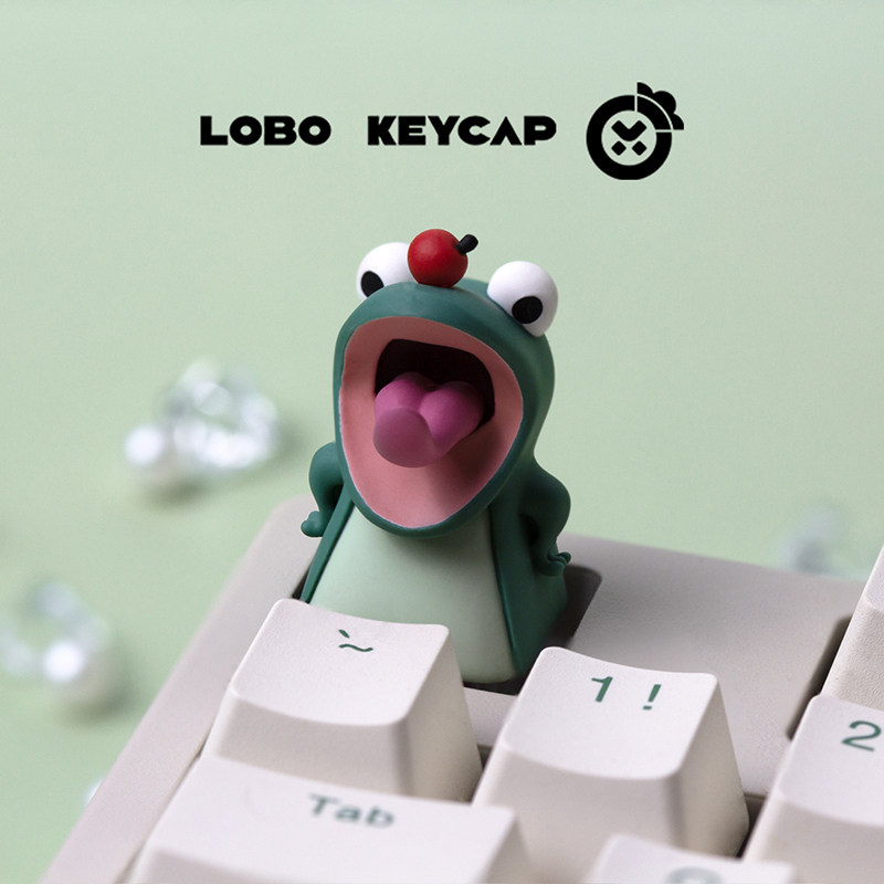 Lobo Keycap, niedliche Eidechs – 3D Printing Keyboard Keys Bewertung und Preis