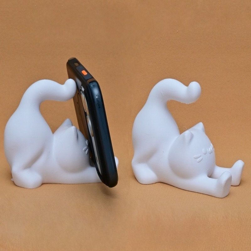 3D-gedruckter Katzen-Handyhalt – 3D Printing Videos Bewertung und Preis
