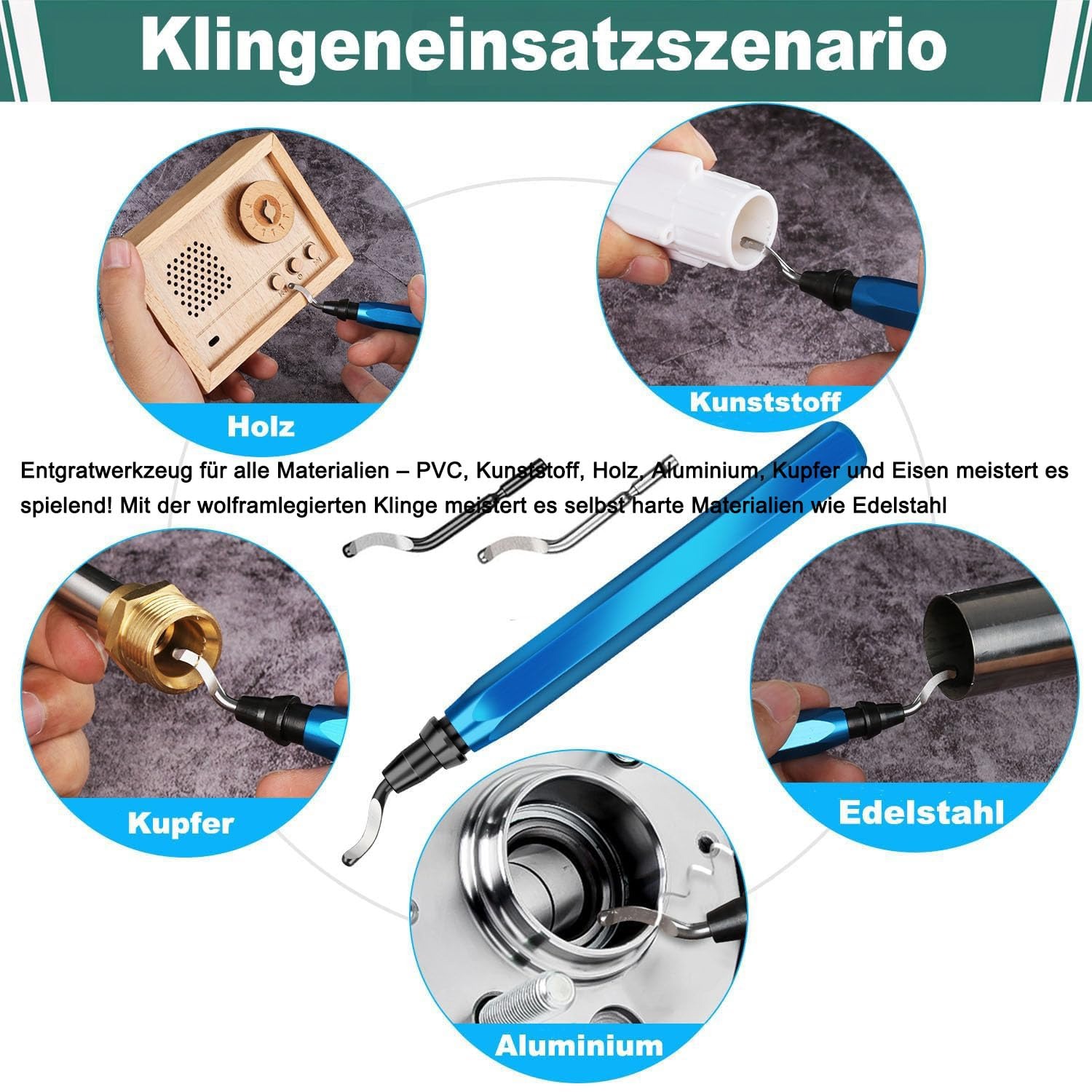 3D-Druck Entgratwerkzeug-Set R – 3D Printing Files Bewertung und Preis