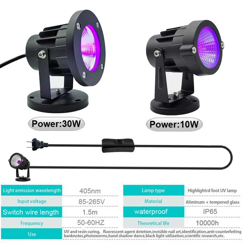 LED-Lila-Licht, 10 W, 30 W, Sc – 3D Printing Uv Sensitive Resin Bewertung und Preis