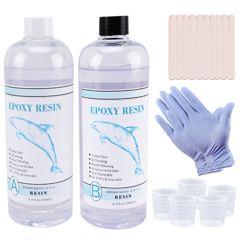 1:1 klares Epoxidharz, kristal – 3D Printing Epoxy Resin Bewertung und Preis