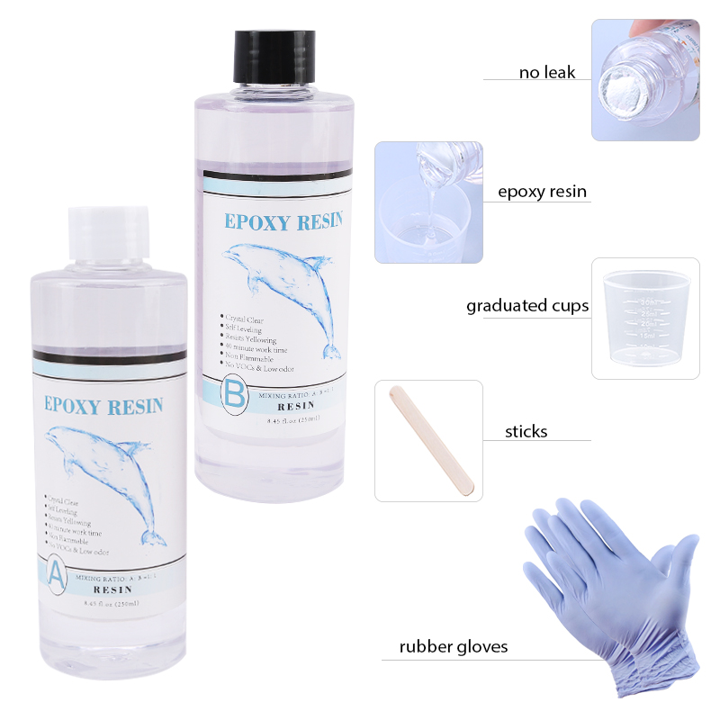 1:1 klares Epoxidharz, kristal – 3D Printing Epoxy Resin Bewertung und Preis