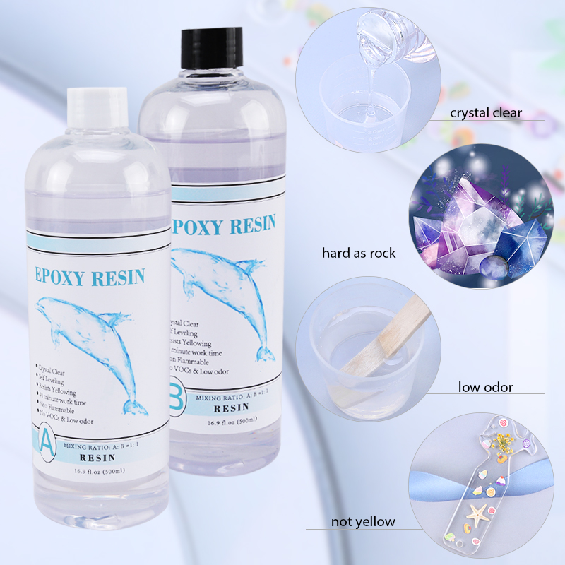 1:1 klares Epoxidharz, kristal – 3D Printing Epoxy Resin Bewertung und Preis
