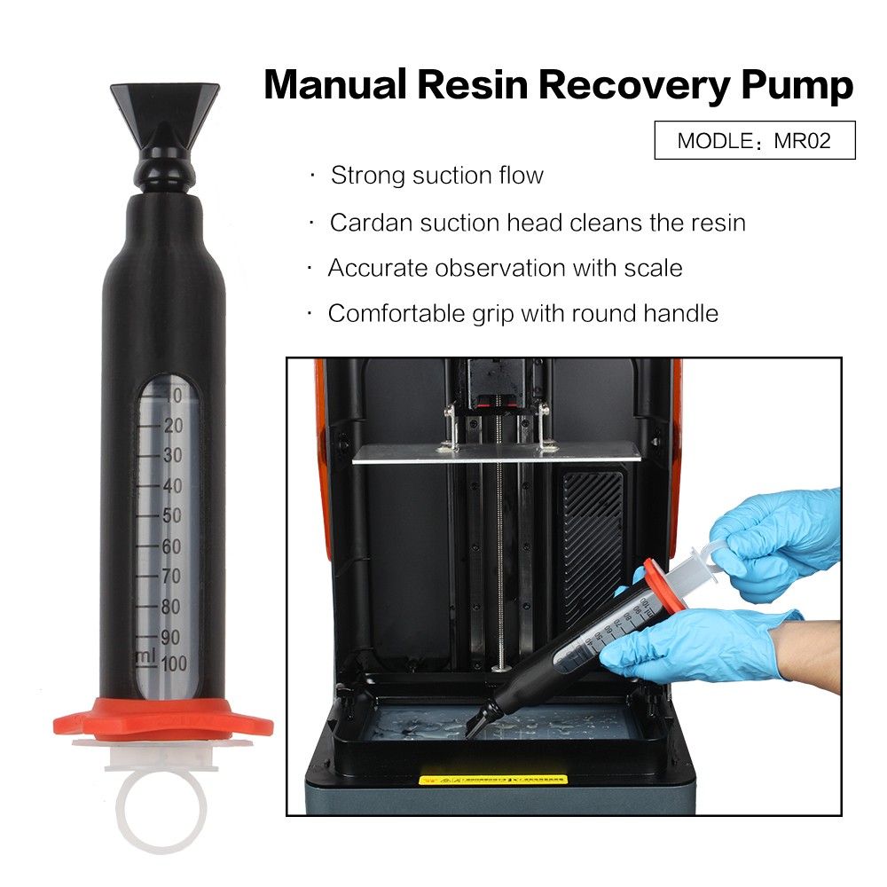 MR02 3D-Prpnter-Recycling-Werk – 3D Printing Uv Sensitive Resin Bewertung und Preis