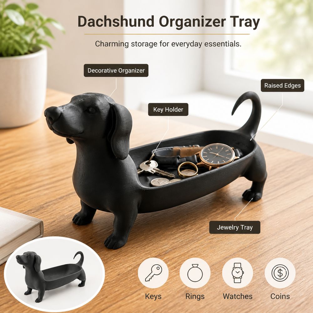 Neues Dackel-Schmuckablagetabl – 3D Printing Table Bewertung und Preis