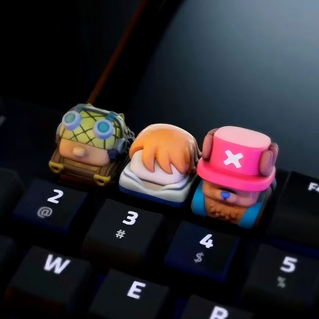 One Piece Chopper Nami Anime C – 3D Printing Keyboard Keys Bewertung und Preis