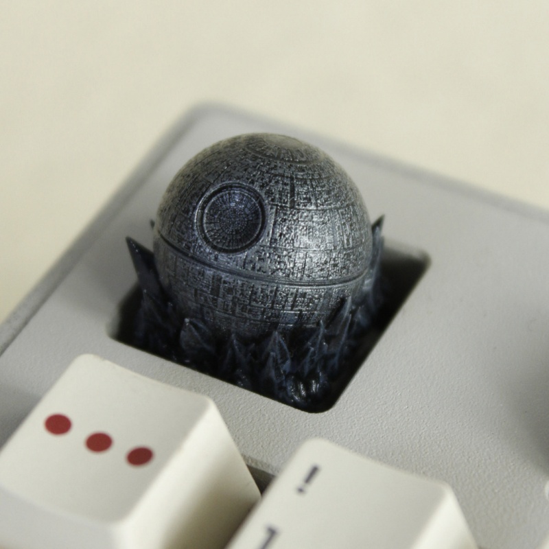 HCY Death Star Artisan Keycap  – 3D Printing Keyboard Keys Bewertung und Preis