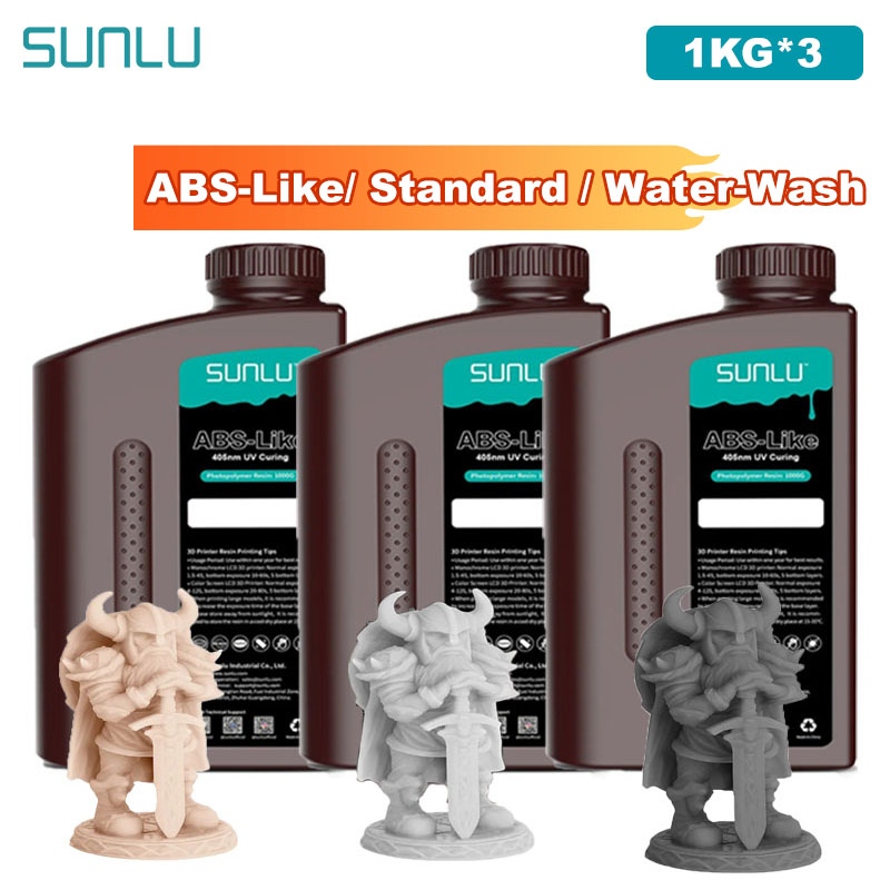 SUNLU 3 kg ABS-ähnliches/Stand – 3D Printing Uv Sensitive Resin Bewertung und Preis