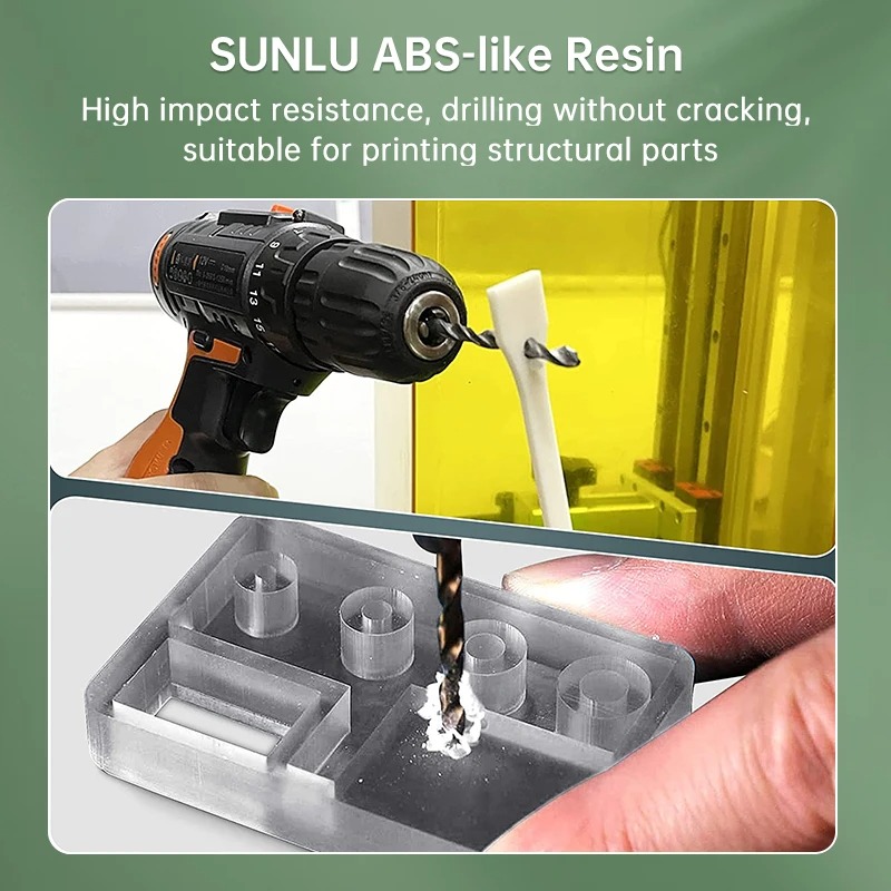 SUNLU 3 kg ABS-ähnliches/Stand – 3D Printing Uv Sensitive Resin Bewertung und Preis