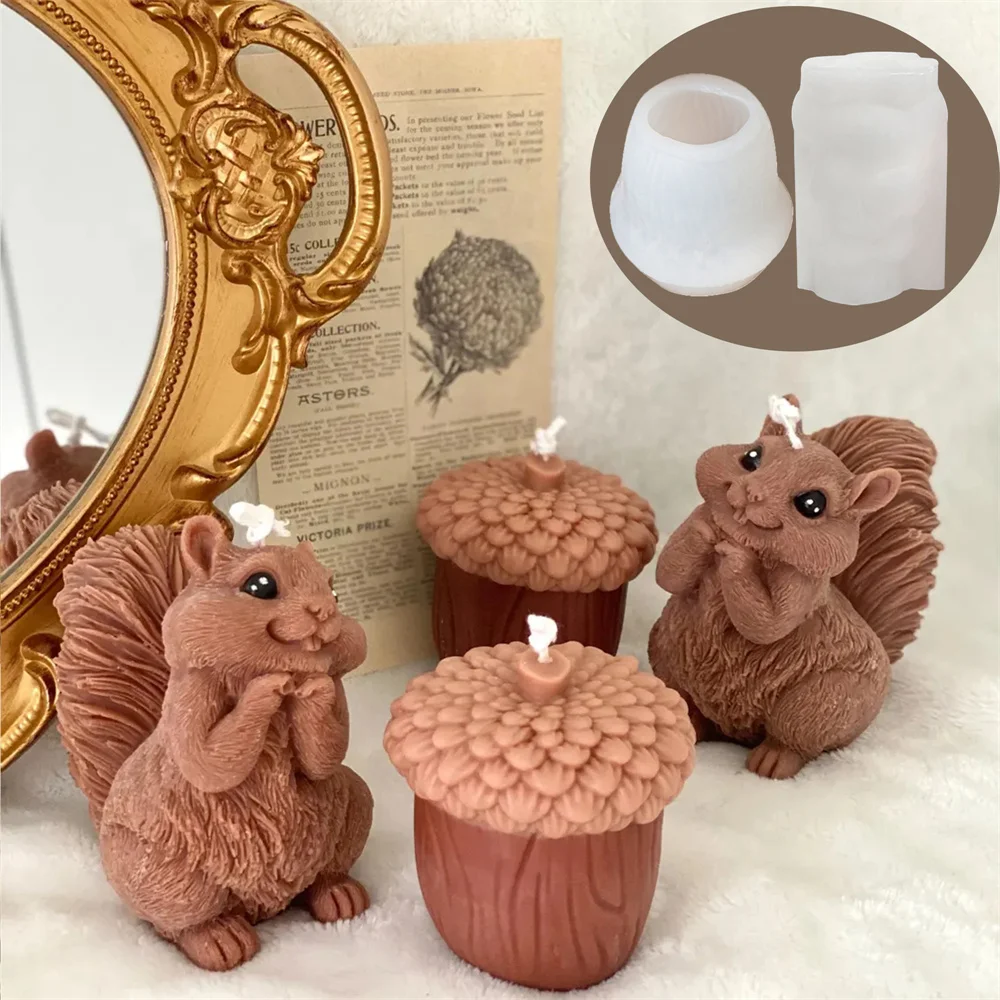 Niedliche Eichhörnchen-Kerzenf – 3D Printing Epoxy Resin Bewertung und Preis