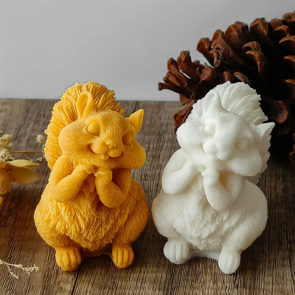 Niedliche Eichhörnchen-Kerzenf – 3D Printing Epoxy Resin Bewertung und Preis