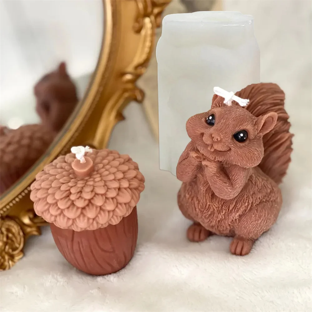 Niedliche Eichhörnchen-Kerzenf – 3D Printing Epoxy Resin Bewertung und Preis
