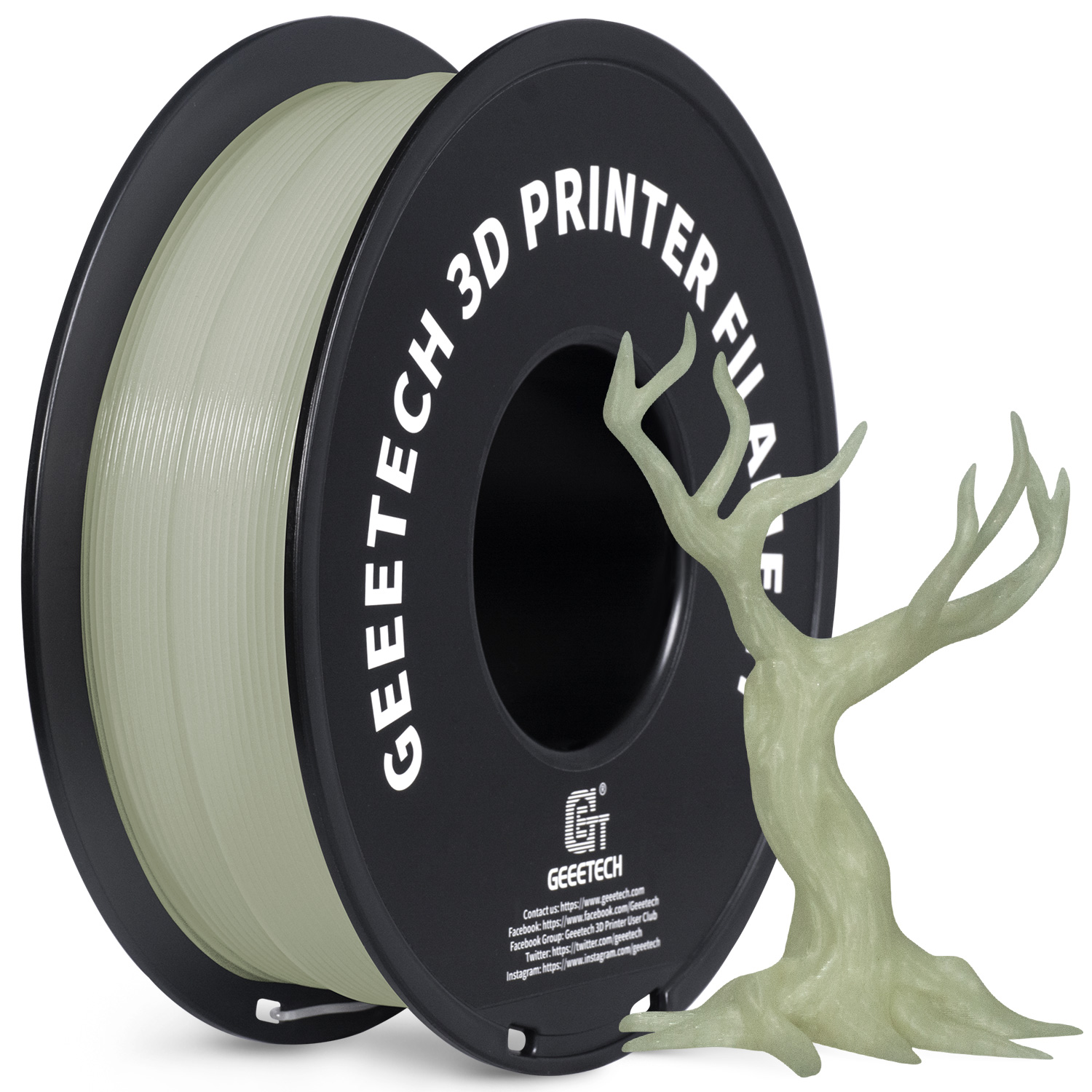 GEEETECH Leuchtendes PLA-Filam – Abs Filament Spool Bewertung und Preis