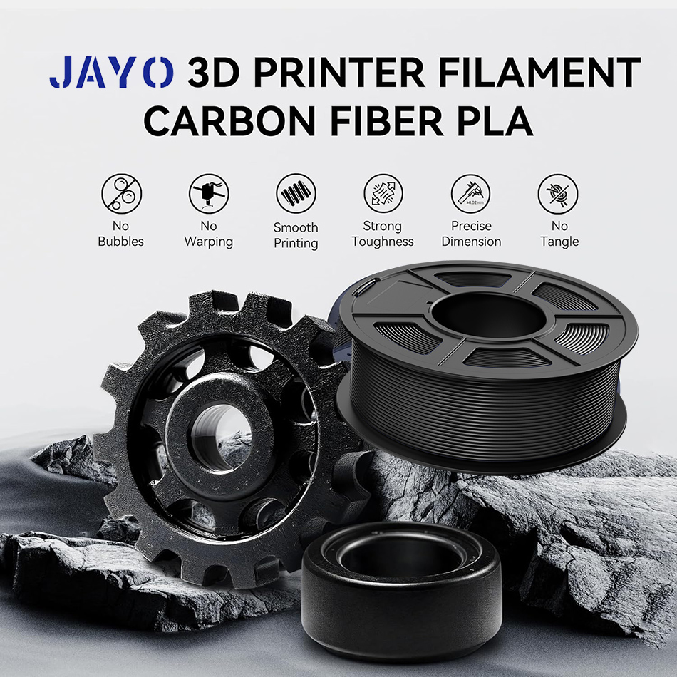 JAYO PETG-CF 3D-Drucker-Filame – 3D Printing Nylon Filament Bewertung und Preis