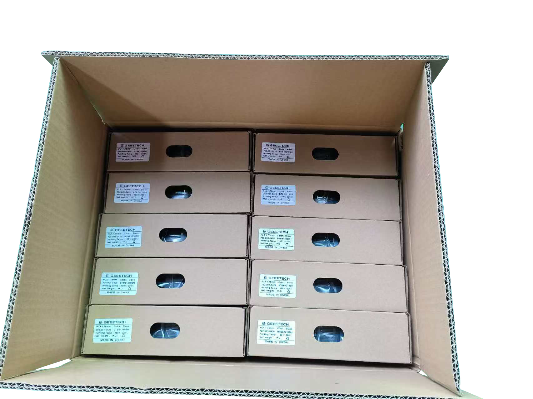 GEEETECH 10 kg in einer Box ma – Abs Filament Spool Bewertung und Preis