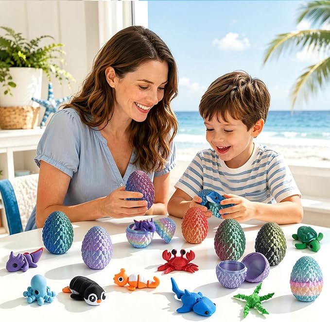 24 Stück 3D-Gedruckte Überrasc – 3D Printing Fidget Toys Bewertung und Preis