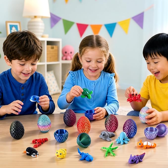 24 Stück 3D-Gedruckte Überrasc – 3D Printing Fidget Toys Bewertung und Preis